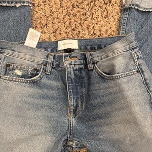 Current Elliott Classic Light Blue Jeans